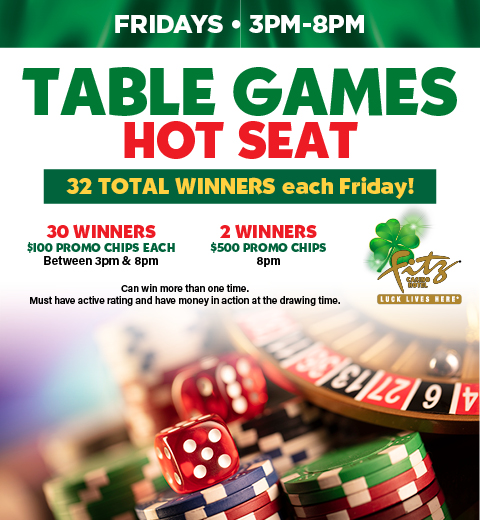 Fz34046 �20,000 Table Games Hot Seat Jan 480X520 Dgtl