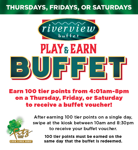 Fz31391 Play & Earn Buffet Thursdays Saturdays 480X520 Dgtl